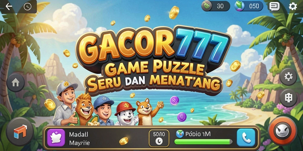 Tampilan gameplay seru dan menantang dalam GACOR777.
