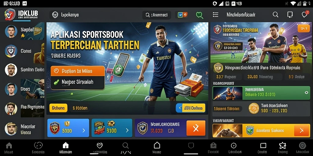 Tampilan gameplay IDKLUB yang menarik dan interaktif.