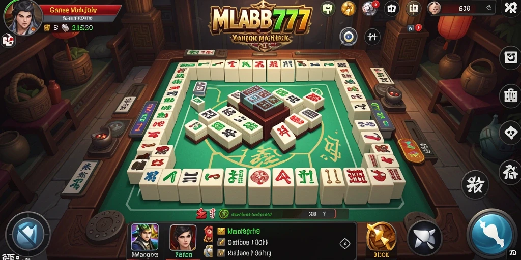 Gameplay seru MLBB777 menampilkan permainan Mahjong yang menantang.