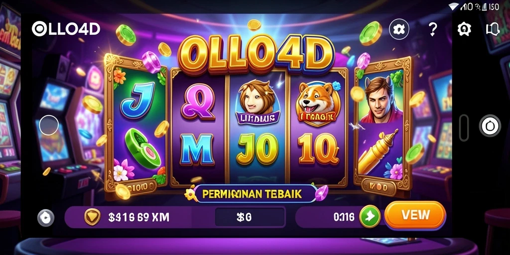 Tampilan menarik dari gameplay Slot OLLO4D yang seru.