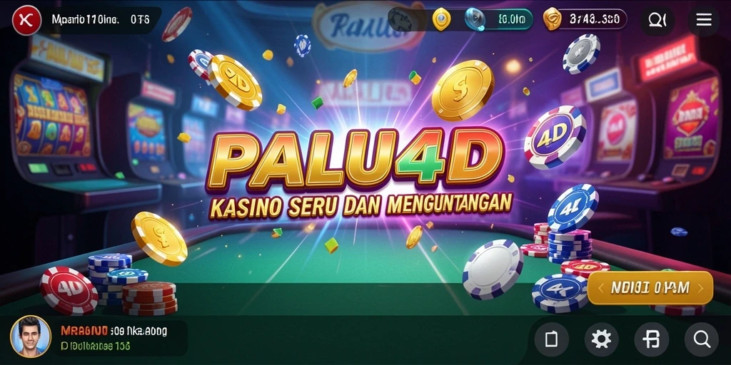Tampilan menarik dari gameplay PALU4D yang menawan dan seru.