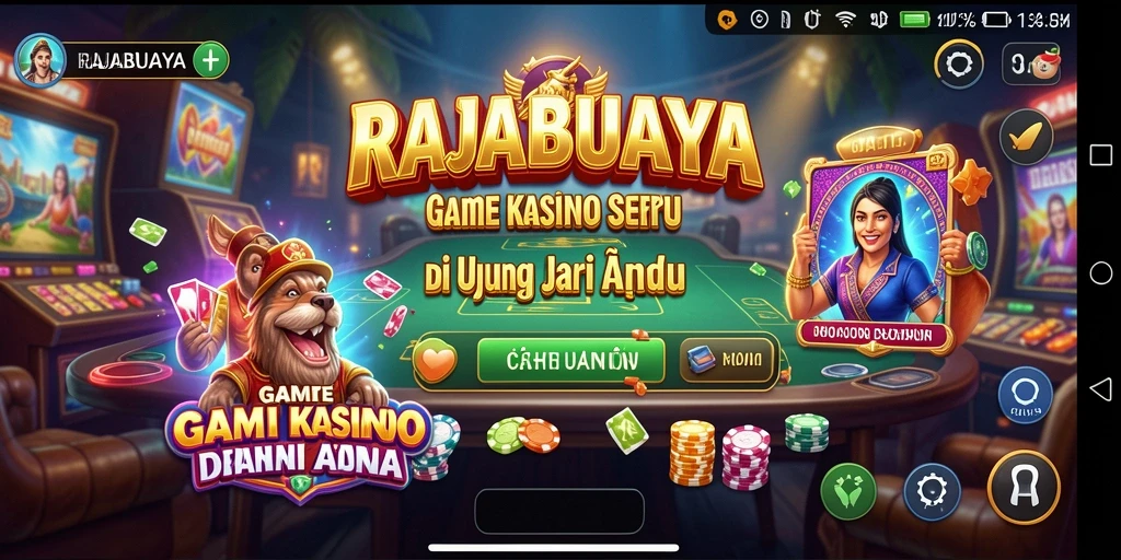 Tampilan menarik dari gameplay RAJABUAYA yang memukau.
