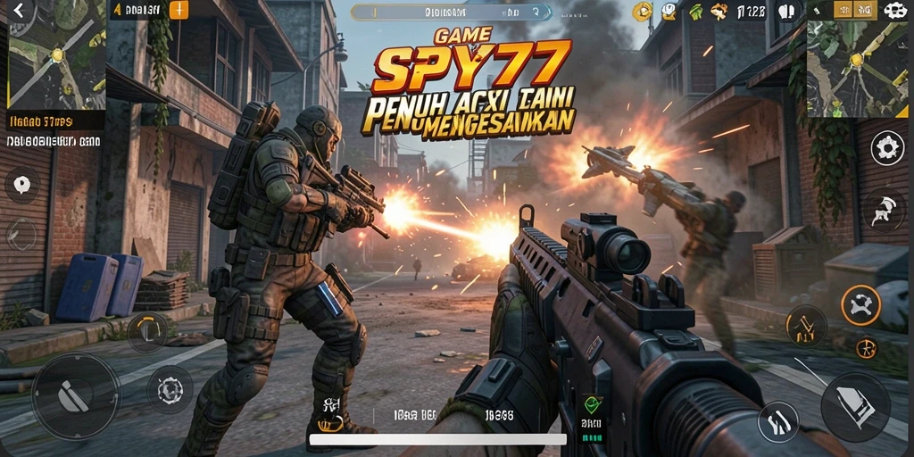 Tampilan menarik dari gameplay SPY77 yang penuh aksi dan strategi.