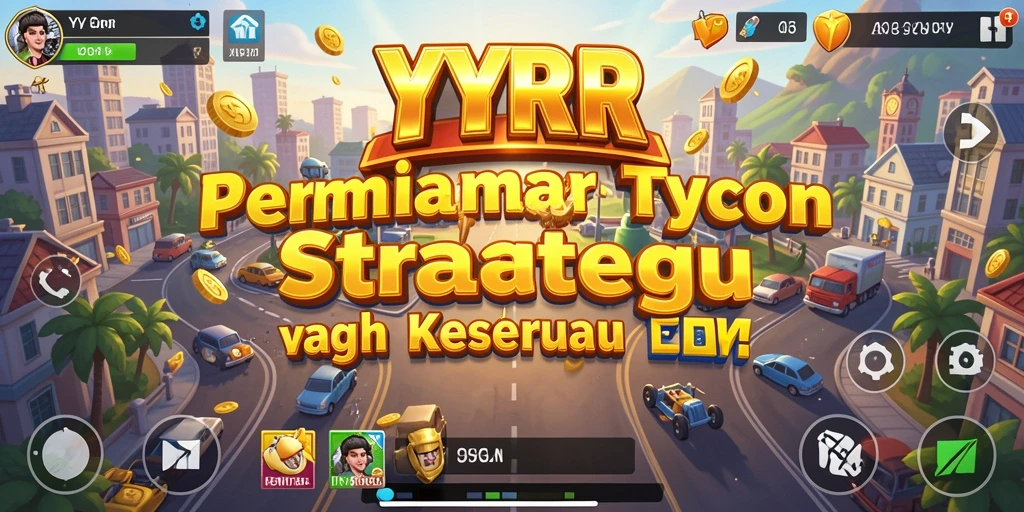 Tampilan gameplay YYRR dengan grafis yang menarik dan interaktif.